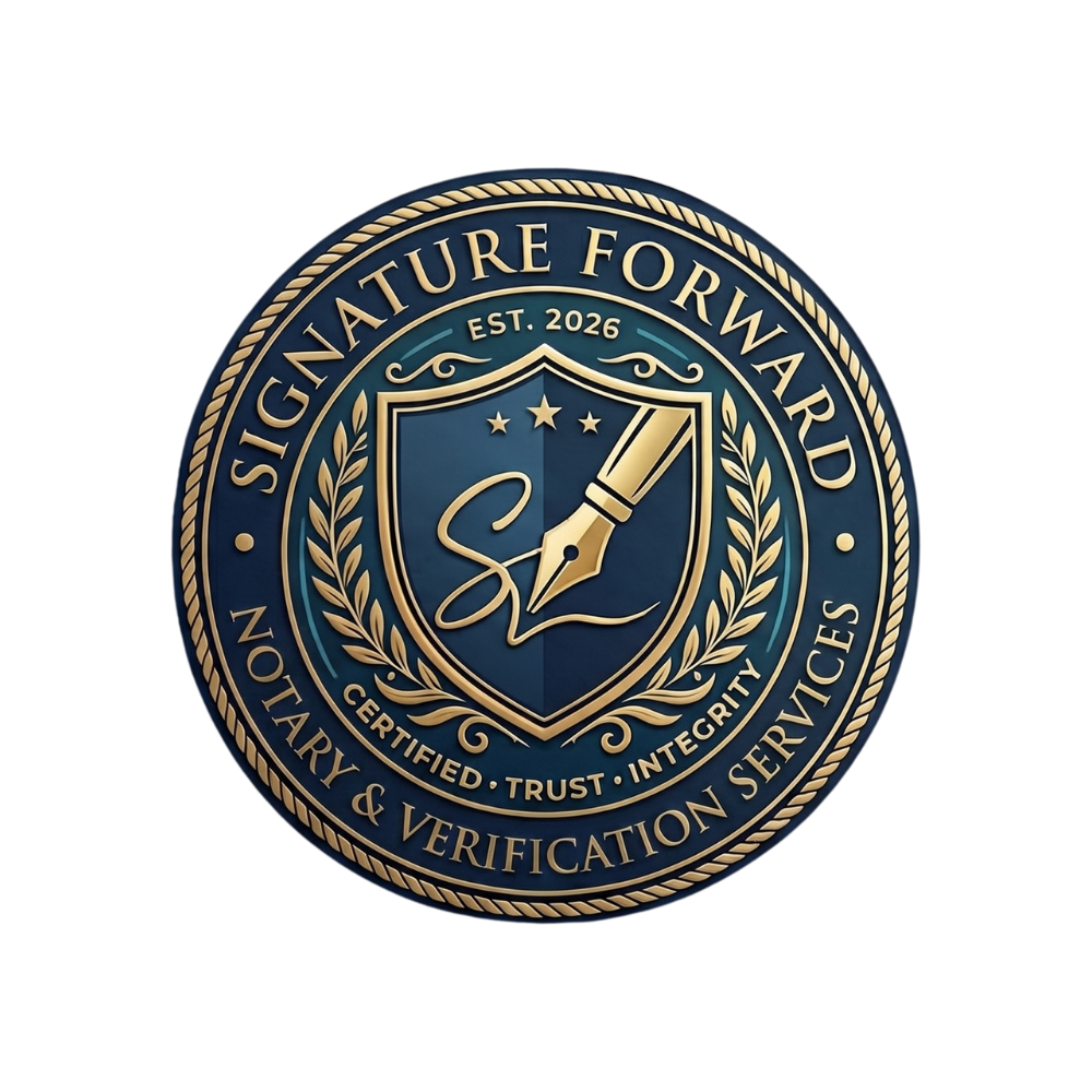 Signature Forward Notary & Verification Services logo